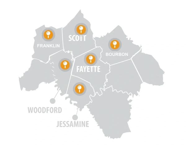 Pratt's Lawn and Landscape Service Area